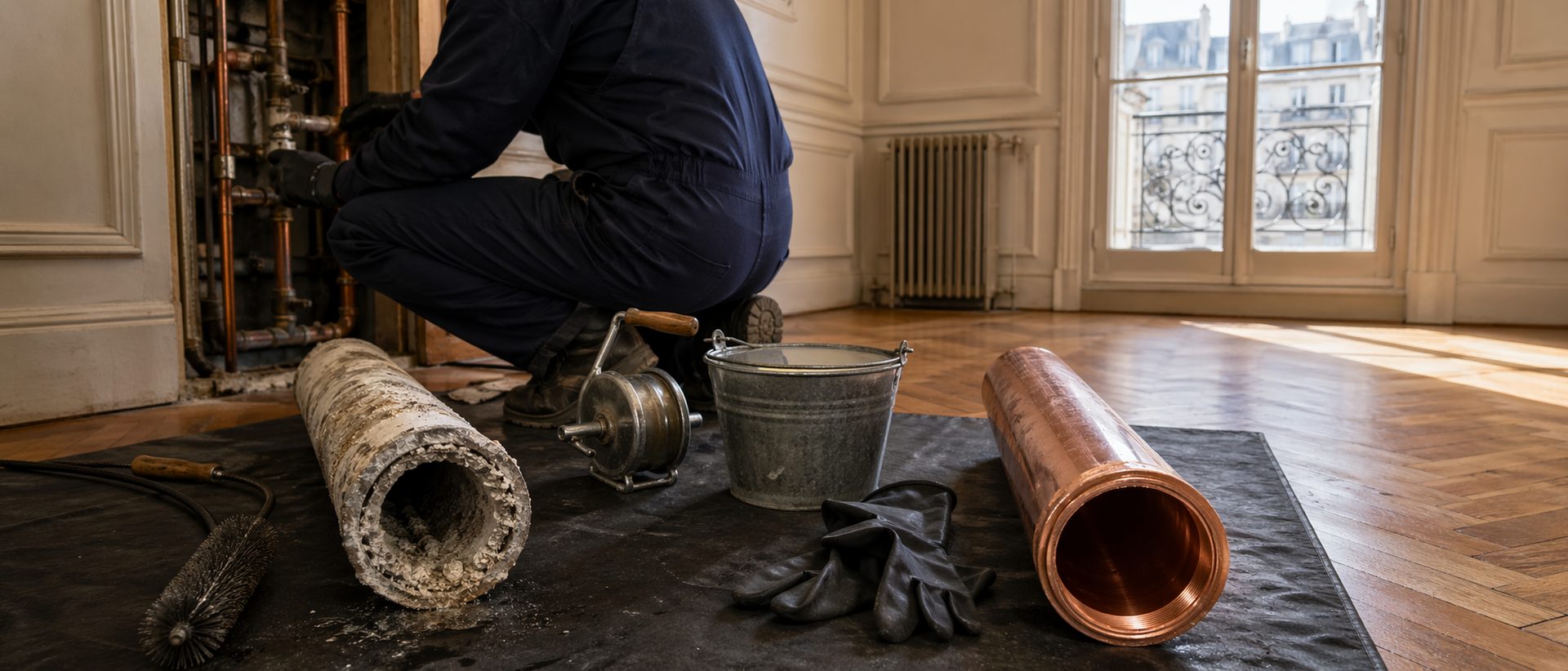 Détartrage canalisations à Bruxelles, Atmos Technics, plombier-chauffagiste agréé